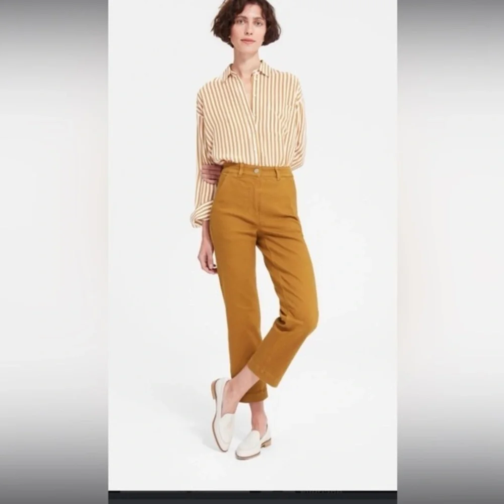 Everlane the slim leg crop pants